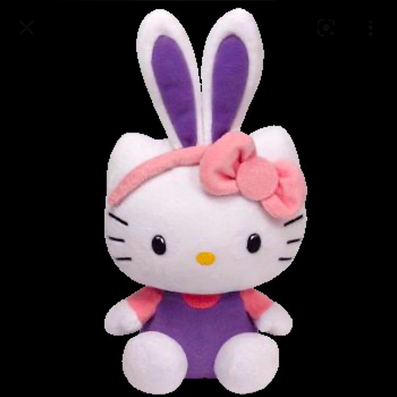 TY HELLO KITTY BUNNY PLUSH DOLL NEW 2013 Sanrio - Picture 10 of 12